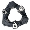 thumbnail image 1 of 4AS Flexible Rubber Coupling Fits Excavator Loader Tractor, Size 4, 1 of 2