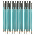 thumbnail image 1 of Uxcell 4B Drawing Pencils for Sketching, 24PCS Sketch Pencils for Drawing Art Pencils Graphite Wood Pre-sharpened for Drawing Sketching Artist, Hexagonal, Black Refill, Green/Black Pole, 1 of 6