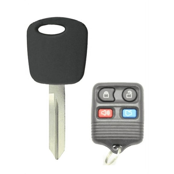 4B Remote + Ford H74 H86 Escape Focus 2001-2005 Transponder Chip Key VLS