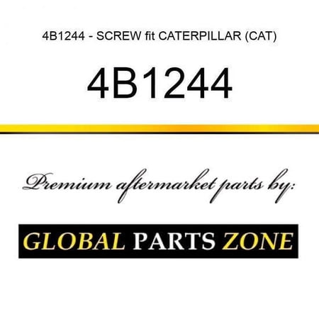 4B1244 - SCREW fit CATERPILLAR (CAT)