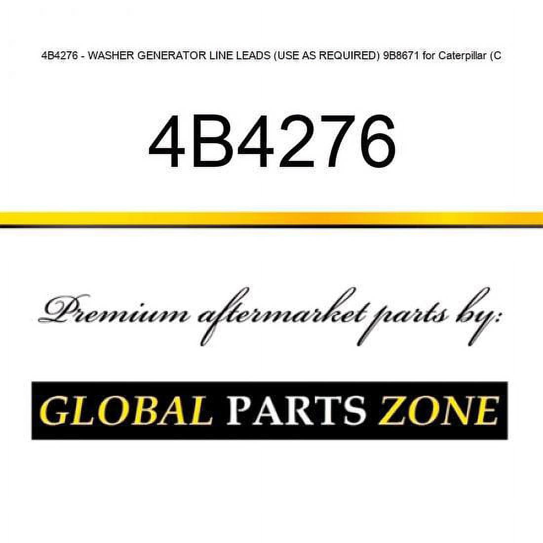4B4276 - WASHER GENERATOR LINE LEADS (USE AS REQUIRED) 9B8671 for 