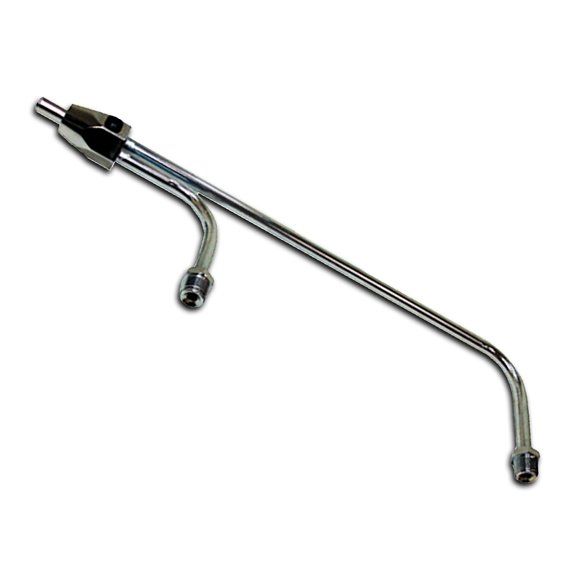 4BBL Holley Carburetor Quad Fuel Line Chrome Fits Chevy Ford Mopar