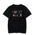 thumbnail image 1 of 4Batz Printed T-shirt Hip Hop Style Short Sleeve Streetwear Crewneck Fashion Top Tee, 1 of 2