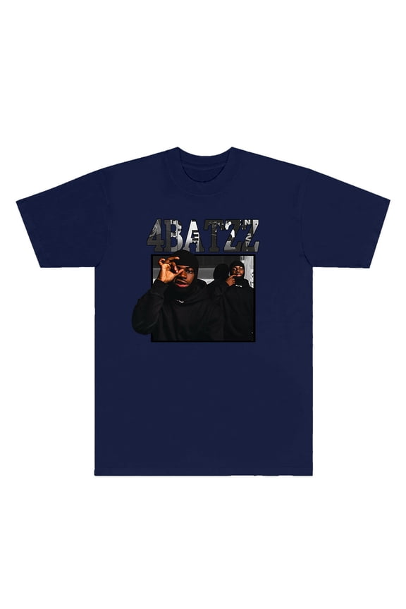 4Batz Rapper T-shirts New Logo Merch Women Men Fashion Casual HipHop Style Short Sleeve Tee