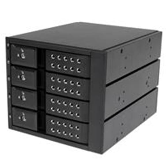 4Bay Trayless HS Mobile Rack Backplane f-3.5 SAS & SATA