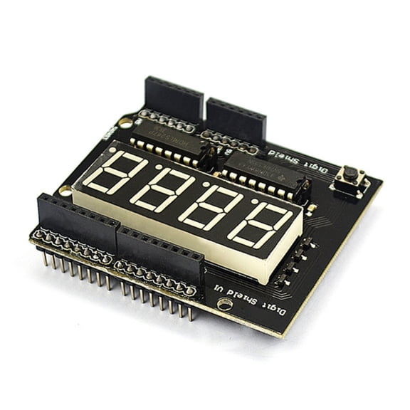 4Bit Digital Tube Display Module For Arduino Microcontroller Development With High Brightness LED And Easy Wiring