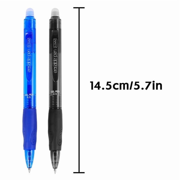 4Black 4Blue Flame Erasable Pen Boxed Erasable Watermarker 15ml