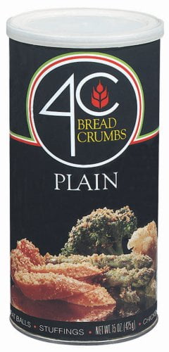 4C Foods Plain Bread Crumbs 15 oz (Pack Of 12)