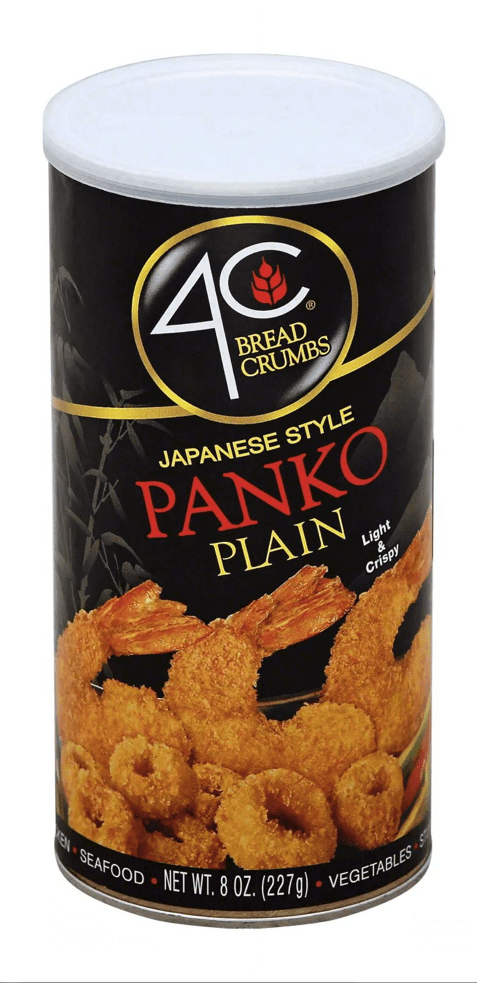 4C Japanese Style Panko Plain Bread Crumbs - Walmart.com