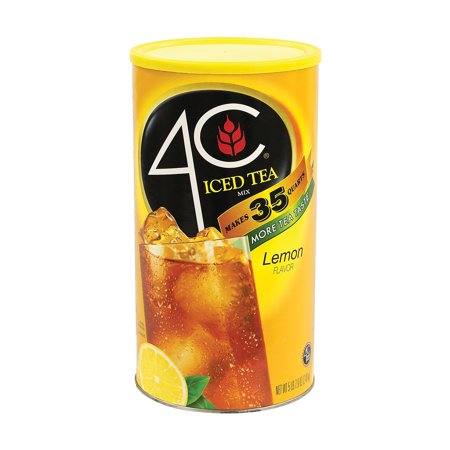 4C Lemon Iced Tea Mix, 5 Lb 2.6 Oz Packaging May Vary