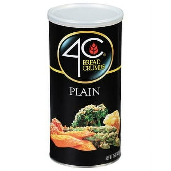 4C Plain Bread Crumbs, 15 oz Canister