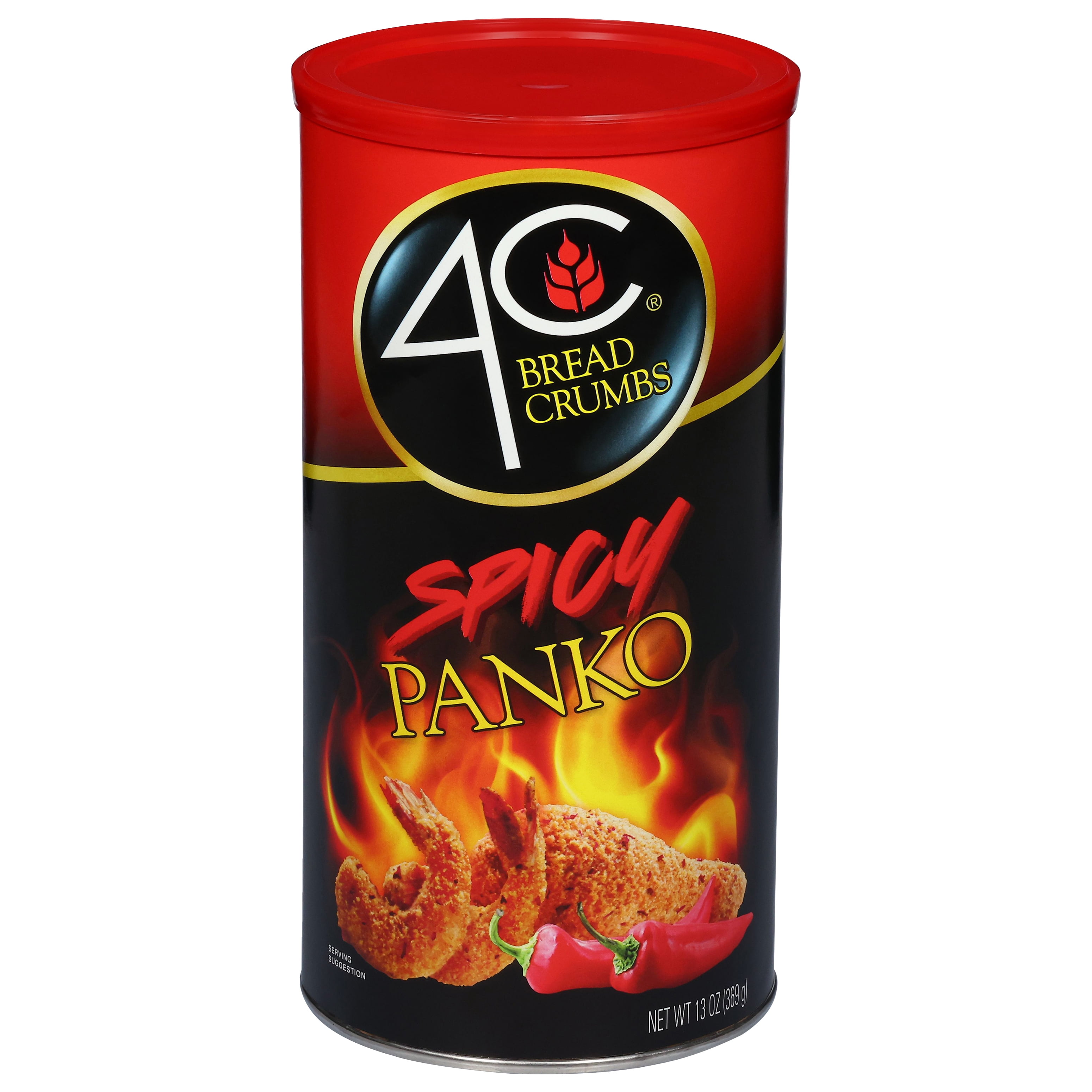4C Spicy Panko Crumbs, 13oz Canister