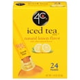thumbnail image 1 of 4C Totally Light Natural Lemon Iced Tea Mix, 24ct, 1 of 13