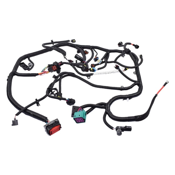 4C3Z12B637AA Upgraded Engine Wiring Harness Compatible with Ford F250 F350 F450 F550 2004 6.0L Powerstroke Diesel for Ford Super Duty 2003-2007 Replace 4C3Z-12B637-AA
