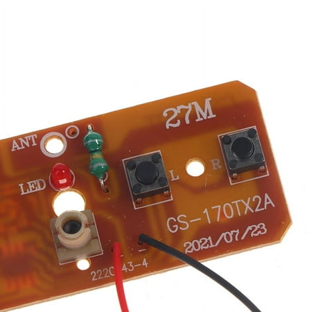 4CH RC Remote Control 27MHz Circuit PCB Transmitter Receiver Board Radio System for RC Car