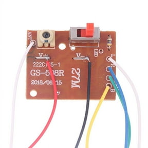 4CH RC Remote Control 27MHz Circuit PCB Transmitter and Receiver Board