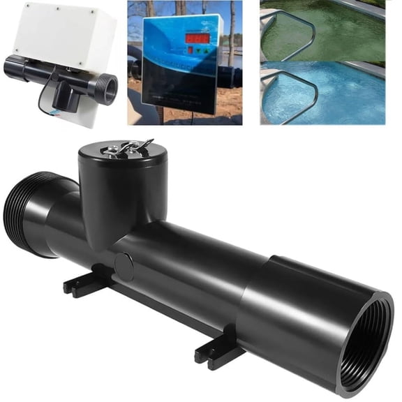 4CH4002-R Pool Cleaner Ionizer Chamber Replace, Swimming Pool Ionizer Chamber Replace for Hybrid Pool Treatment System, Cartridges Fit for Above-Ground Pool, Hot Tub/Spa, In-Ground Pool
