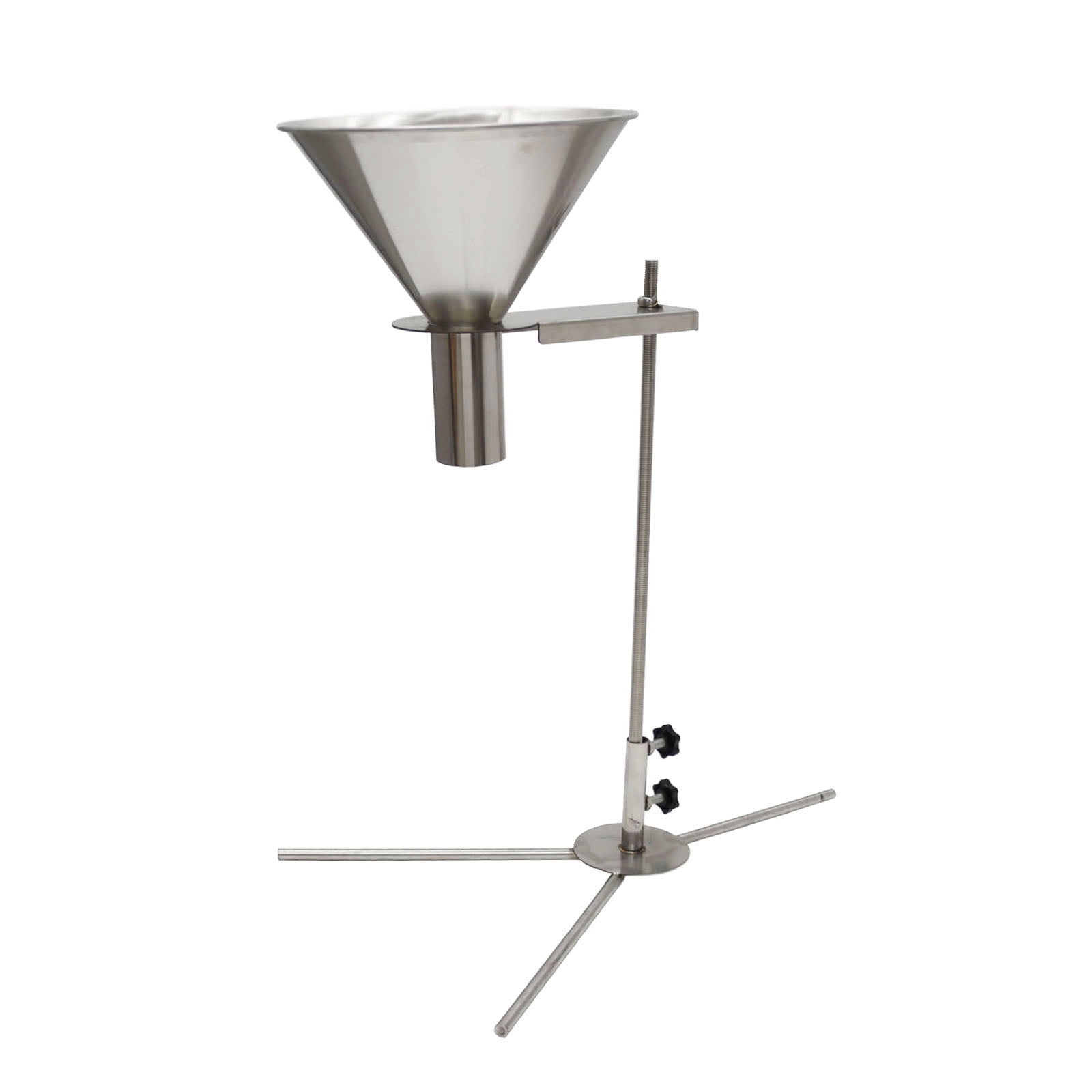 4CM Stainless Steel Feeding Hopper with Support Stand Manual Filling ...