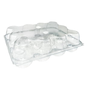 4Count Clear Cupcake Carrier,by Way To Celebrate