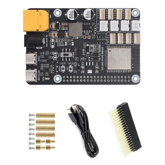 4Channel Interfaces Direct Driver Servo Motor Controller Supports DDSM115/210 Motors, Integrated Application