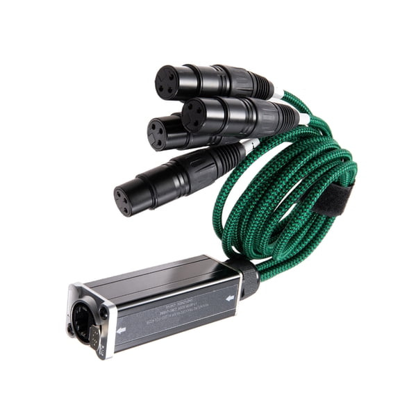 4Channel Snake Cable to Ethercon Cable to Cat5/Cat6 Ethernet Connectors