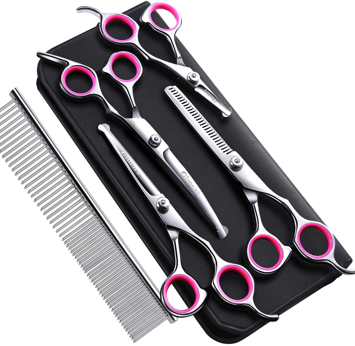 4Cr Stainless Steel Safety Round Tip Pet Grooming Scissor, Heavy Duty ...