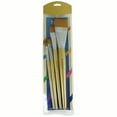 thumbnail image 1 of Sargent Art 56-3015 Assorted Jumbo Brushes with Wooden Handles, 4 Count, 1 of 1