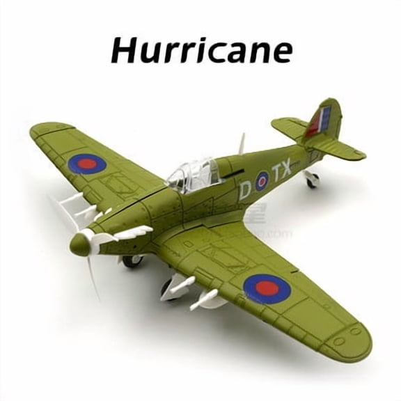 4D 1/48 WW II Fighter BF-109 Spitfire F4U Hurricane P-51 Assembly Puzzle Model Military Airplane Toy