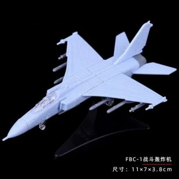 4D 27Styles 1:144 Fighter Assembly Model Plastic Gule Free Plane Armed Helicopter Reconnaissance Aircraft Bomber Model Toy