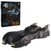 4D Build, DC Batman Retro Batmobile 3D Puzzle Model Kit with Stand 202 Pcs