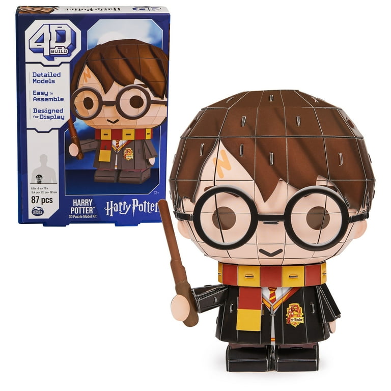4D Build Harry Potter 3D Puzzle Model Kit - Perfect Gift for