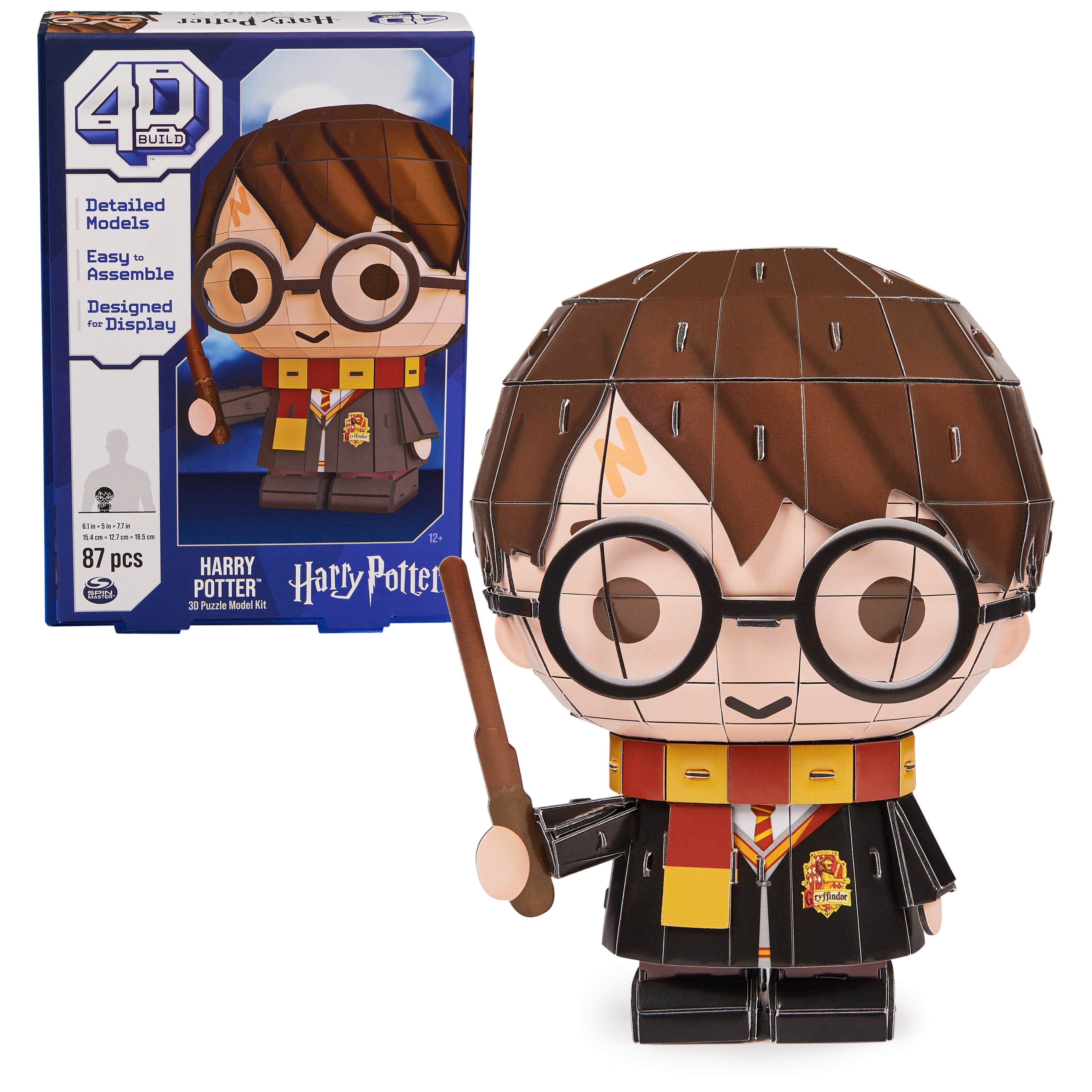4D Build, Harry Potter Character 3D Puzzle Model Kit