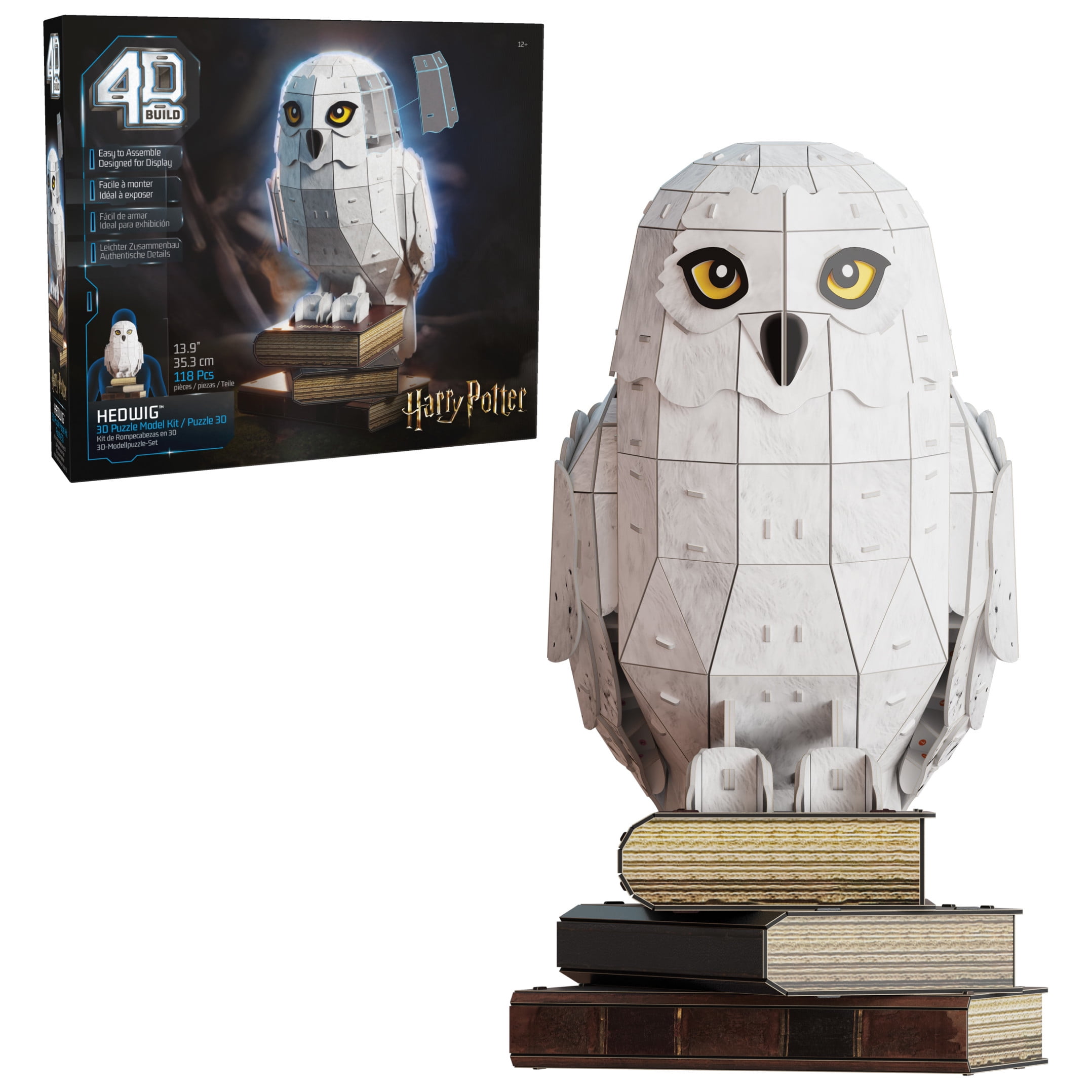 4D Build Harry Potter Hedwig 3D Puzzle Model Kit - Hogwarts Gift