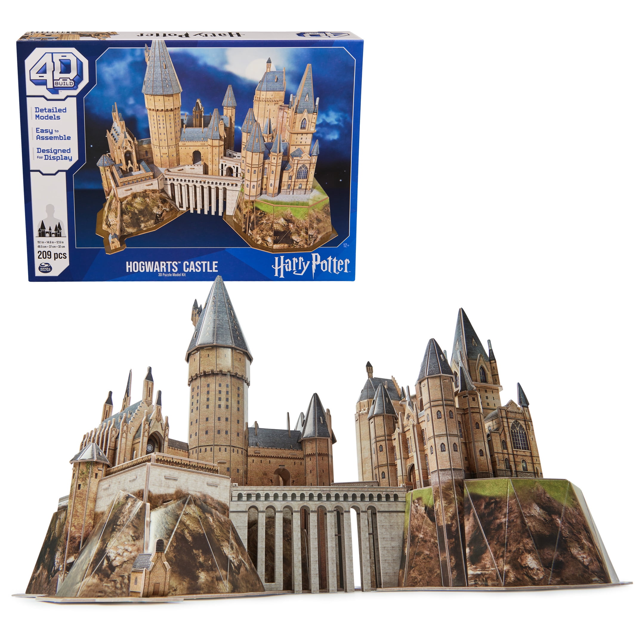 4D Build, Harry Potter Hogwarts Castle 3D Puzzle Model Kit