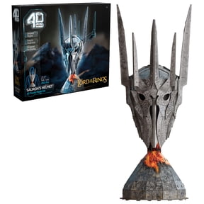 4D Build, Lord of the Rings Sauron Helmet 3D Puzzle Model Kit