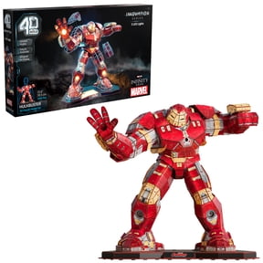 4D Build, Marvel Hulkbuster 3D Puzzle Model Kit with Stand