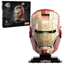 4D Build, Marvel Iron Man 3D Puzzle Model Kit with Stand