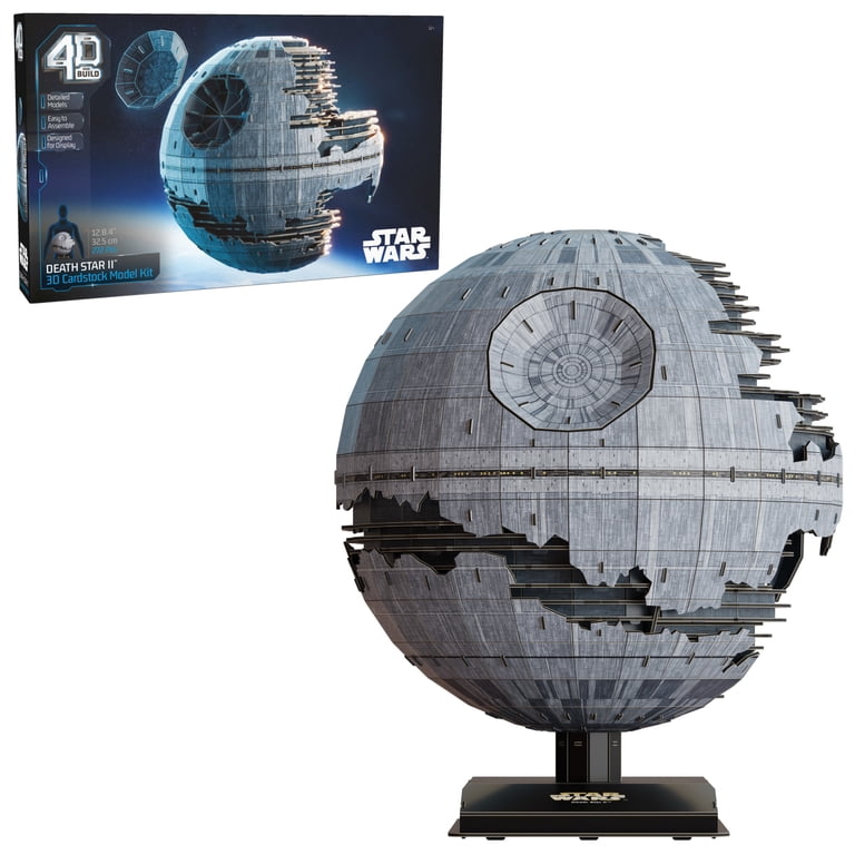 4D Build Star Wars Death Star II Deluxe Model Kit for Adults