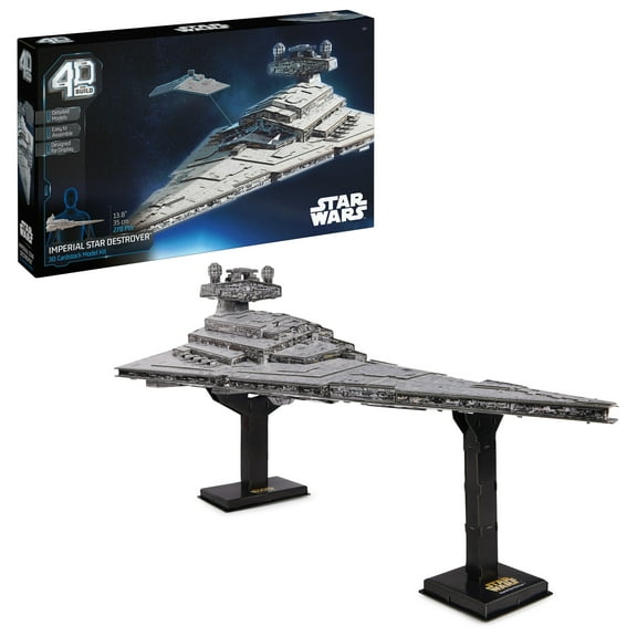 4D Build, Star Wars Deluxe Imperial Star Destroyer 3D Model Kit