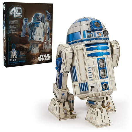 4D Build, Star Wars R2-D2 Cardstock Model Kit
