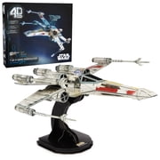 4D Build, Star Wars T-65 X-Wing Starfighter 3D Model Kit