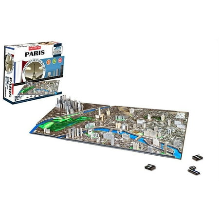 4D Cityscape: 4D Paris Cityscape Time Puzzle (Other)