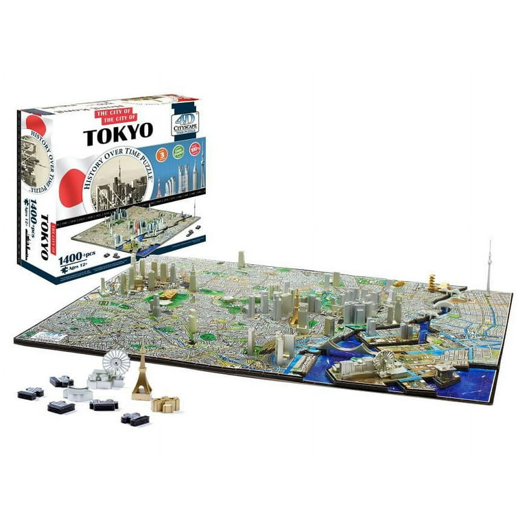 4D Cityscape: 4D Tokyo Cityscape Time Puzzle (Other