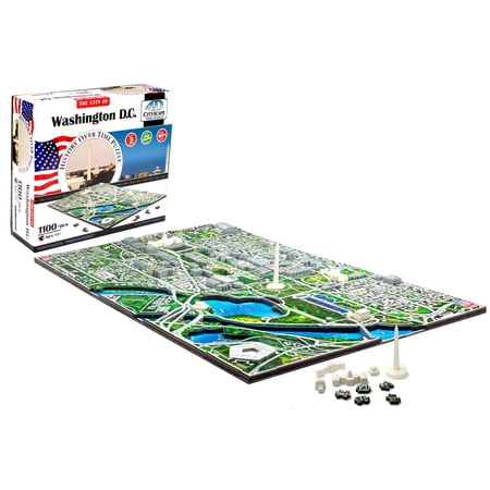 4D Cityscape: 4D Washington DC Cityscape Time Puzzle (Other)