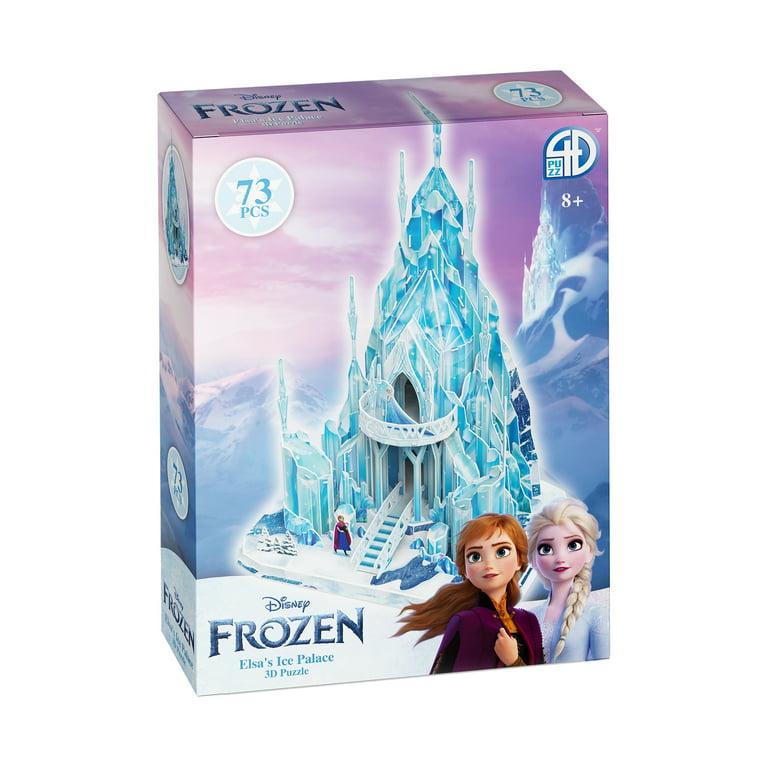 4D Cityscape Disney Frozen - Elsa's Ice Palace 3D Puzzle: 73 Pcs