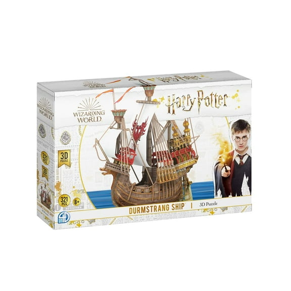 4D Cityscape Harry Potter 3D Paper Puzzles (The Durmstrang Ship Paper Puzzle)