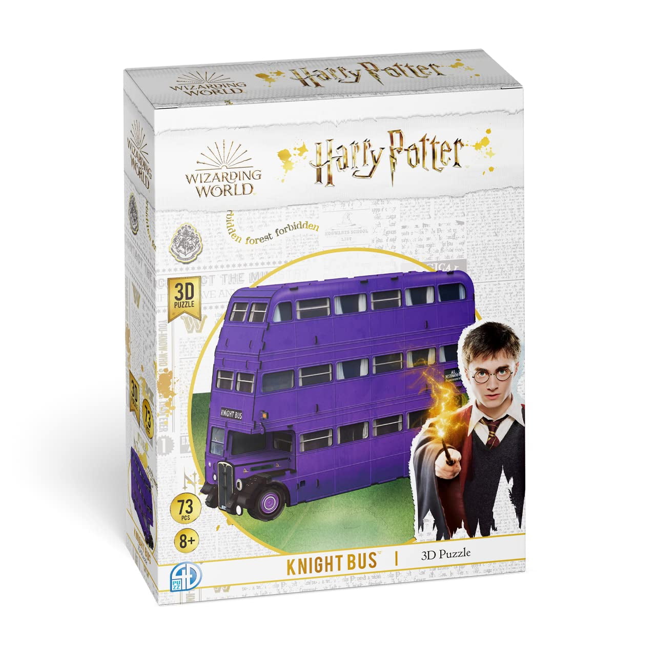 4D Cityscape Harry Potter 3D Paper Puzzles (The Knight Bus