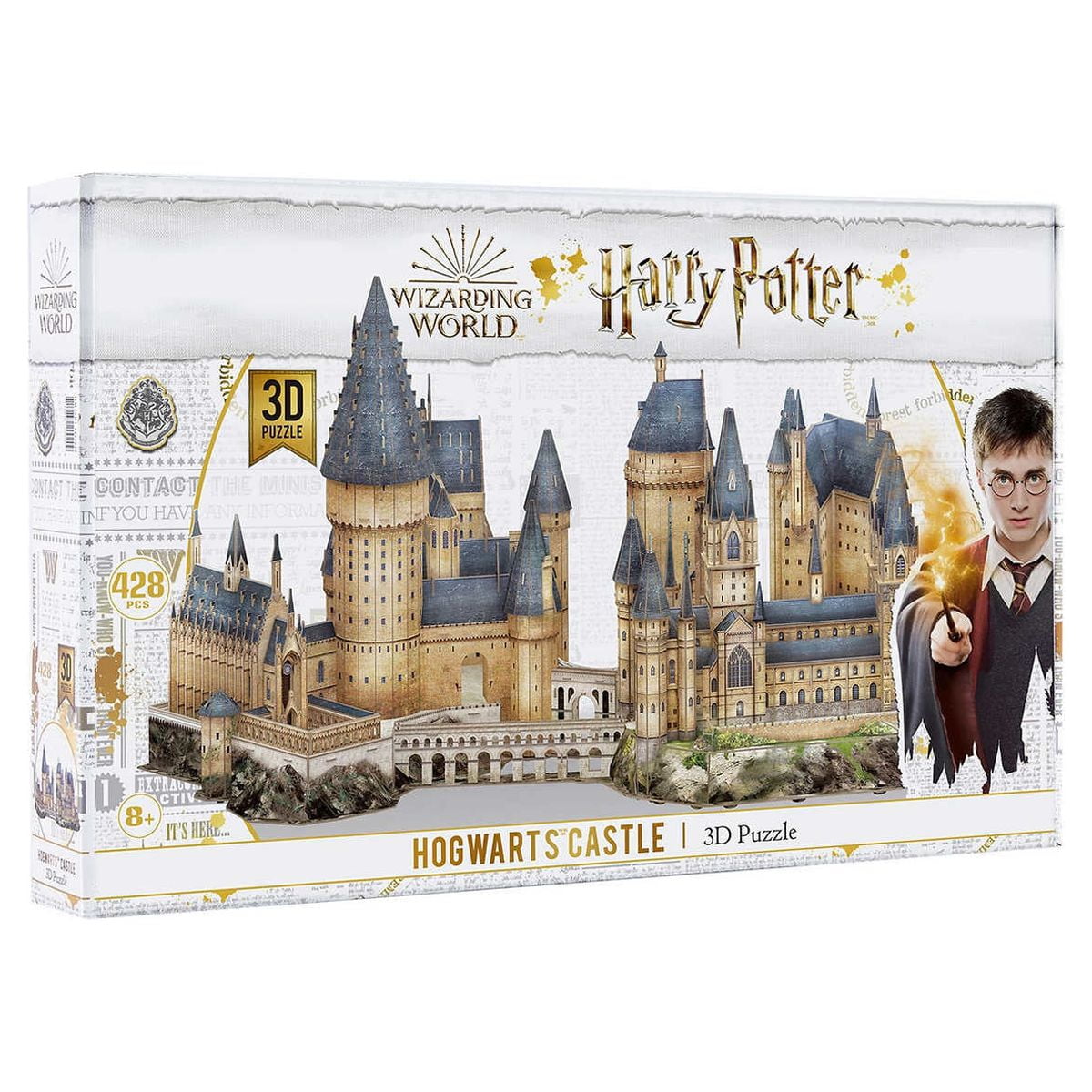 4D Build Harry Potter Hogwarts Castle 3D Puzzle Model Kit
