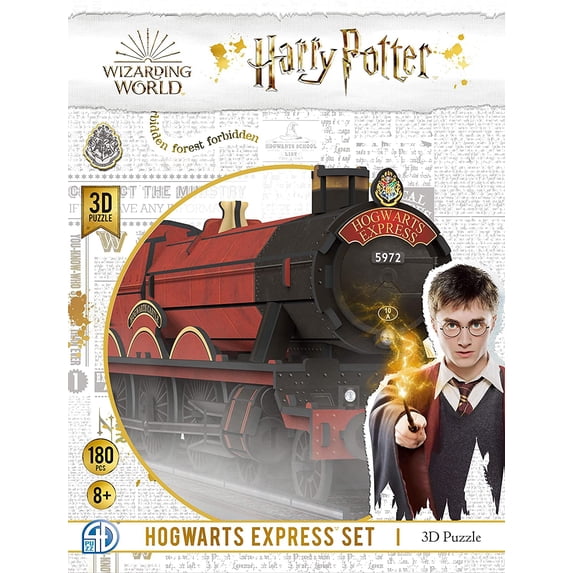 4D Cityscape Harry Potter Hogwarts Express 3D Paper Model Kit