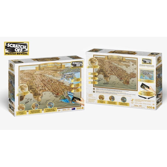4D Cityscape History Puzzle - Sydney (500 Pieces) New